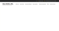 Desktop Screenshot of calmusicinc.com